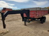 Gooseneck 14’ Hydraulic Dump Trailer