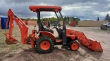 2019 Kubota B26 4wd Tractor Loader Backhoe