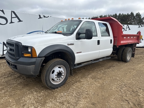 2007 Ford F450 Dump Truck