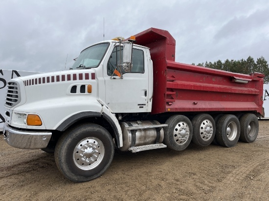 2007 Sterling Lt9513 Quad Axle Dump Truck