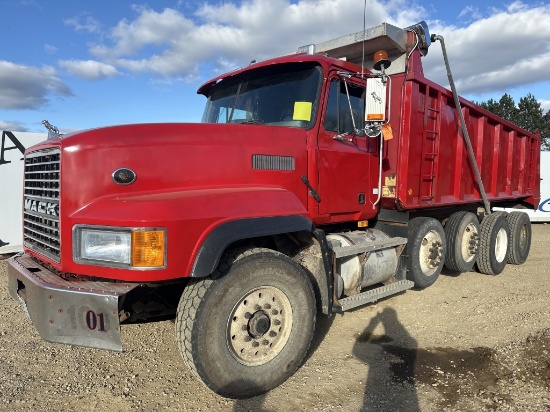 2000 Mack Cl713 Quad Axle Dump Truck