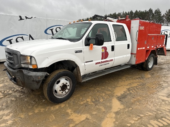 2002 Ford F550 Service Truck