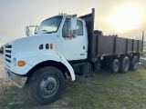 2000 Sterling 8501 Flatbed Dump