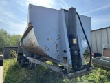 1987 Clement Braswell End Dump Semi Trailer