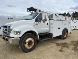 2007 Ford F650 Service Truck W/ Crane