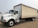 1999 Kenworth T300 Curtain Side Van Truck