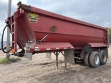 2002 Hilbilt 22' End Dump Trailer
