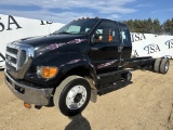 2013 Ford F650 Cab Chassis Truck