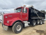 1999 Kenworth T800 Quad Axle Dump Truck