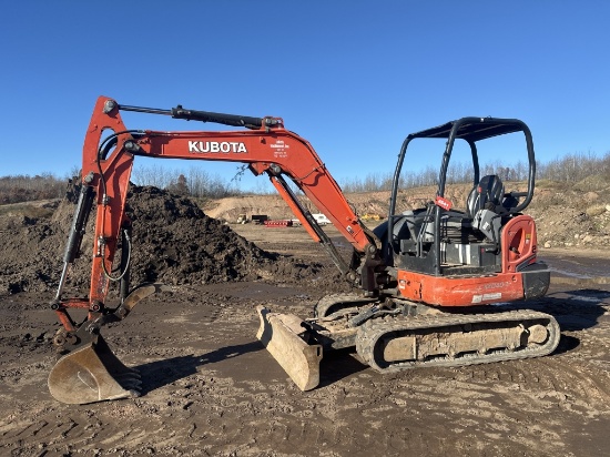 2016 Kubota Kx040-4 Mini Excavator