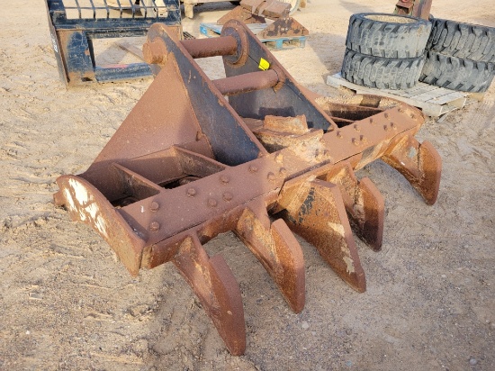 Approx. 76" Excavator Rake