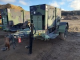 1987 Department Of Defense 100kw Towable Generator