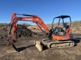 2016 Kubota Kx040-4 Mini Excavator