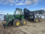 2011 John Deere 1210e Forwarder