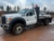 2011 Ford F450 Cab Chassis Flatbed Truck