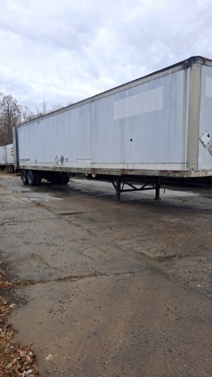 1998 Wabash 53' Dry Van Semi Trailer