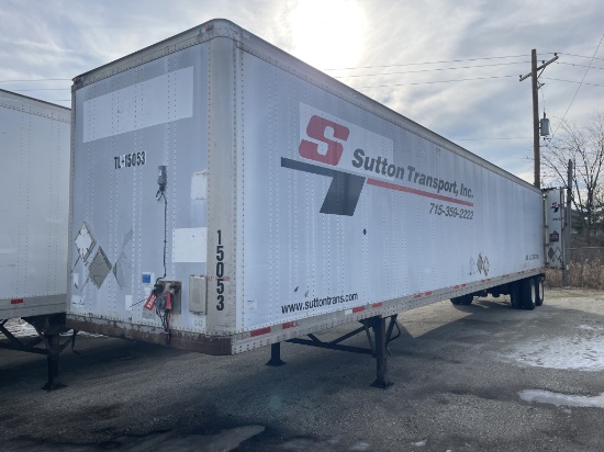 2000 Wabash 53' Dry Van Semi Trailer