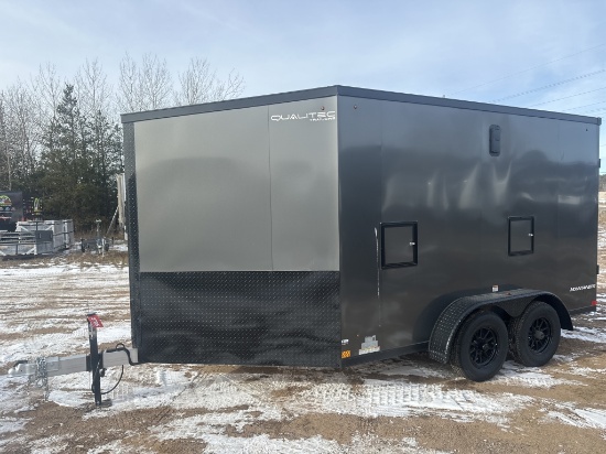 2022 Qualitec 7’x19’ Enclosed Trailer