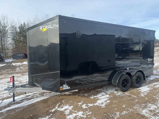 2023 Stealth 7’x16’ Enclosed Trailer