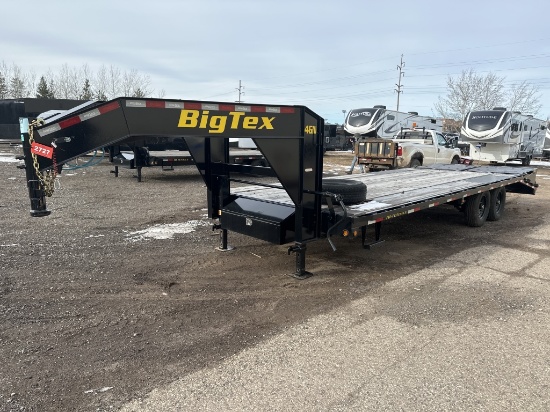 2023 Bigtex 14gn-20bk+5mr Gooseneck Trailer