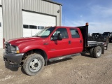 2003 Ford F450 Flatbed Pickup Truck