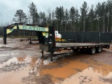 2018 Gatormade 25' Gooseneck Trailer