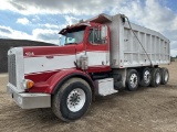 2000 Peterbilt 378 Quad Axle Dump Truck