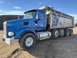2021 Peterbilt 567 Quad Axle Dump Truck