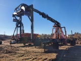 43' Double Bunk Log Trailer /prentice Loader