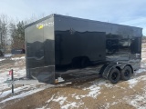 2023 Stealth 7’x16’ Enclosed Trailer