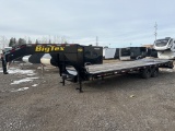 2023 Bigtex 14gn-20bk+5mr Gooseneck Trailer