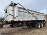 1985 Dorsey 26' Combo Aluminum End Dump Trailer