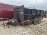 2014 Quality Steel 14’ Dump Trailer