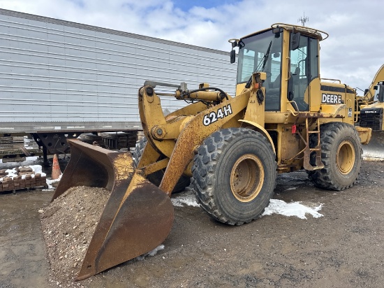 1999 Deere 624h Loader