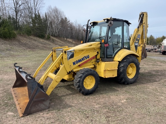 Komatsu Wb140 Backhoe