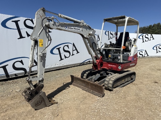 2018 Takeuchi Tb230 Mini Excavator