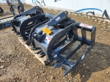 Unused Stout Xhd 84-6 Skid Steer Brush Grapple