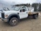 2008 Ford F550 4x4 Flatbed Dually Pickup