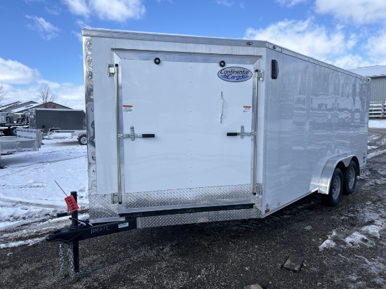 2023 Forest River 7' X 21' V-nose Enclosed Trailer