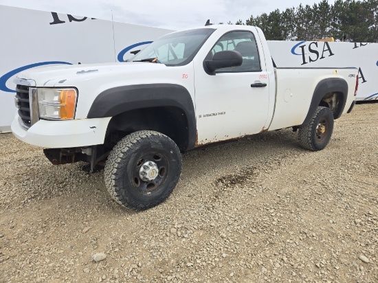 2009 Gmc Sierra 2500hd 4x4 Pickup Truck