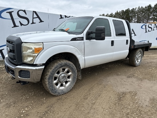 2012 Ford F250 Flat Bed Truck