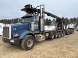 2007 Peterbilt 357 Log Truck W/ Pup Trailer