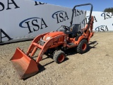 Kubota Bx24 4x4 Tractor Loader/backho