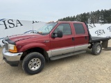 2001 Ford F250 4x4 Pickup Truck