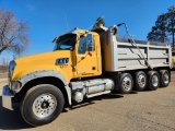 2011 Mack Gu713 Quad Axle Dump Truck