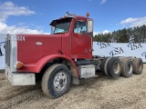 2000 Peterbilt Tri-axle Day Cab Semi