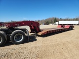 2000 Fontaine Ta35ngb 35 Ton Lowboy Trailer