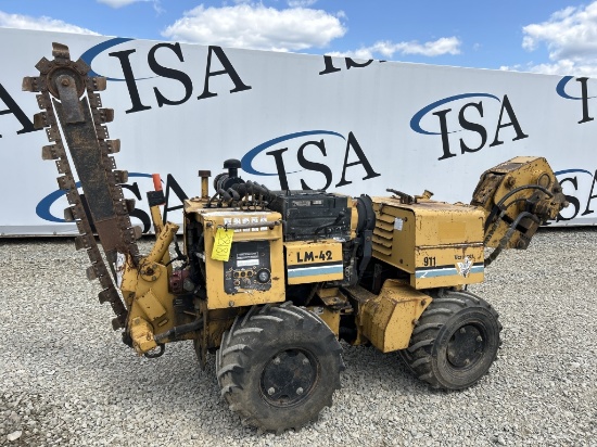 1998 Vermeer Lm-42 Vibratory Plow W/ Trenche