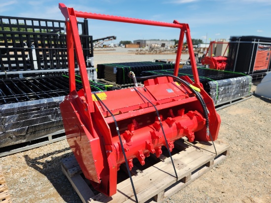 Unused Approx. 64" Skid Steer Drum Mulcher