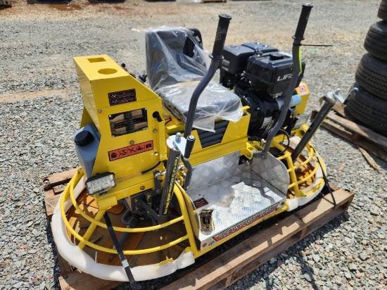 Unused Approx. 60" Ride-on Power Trowel